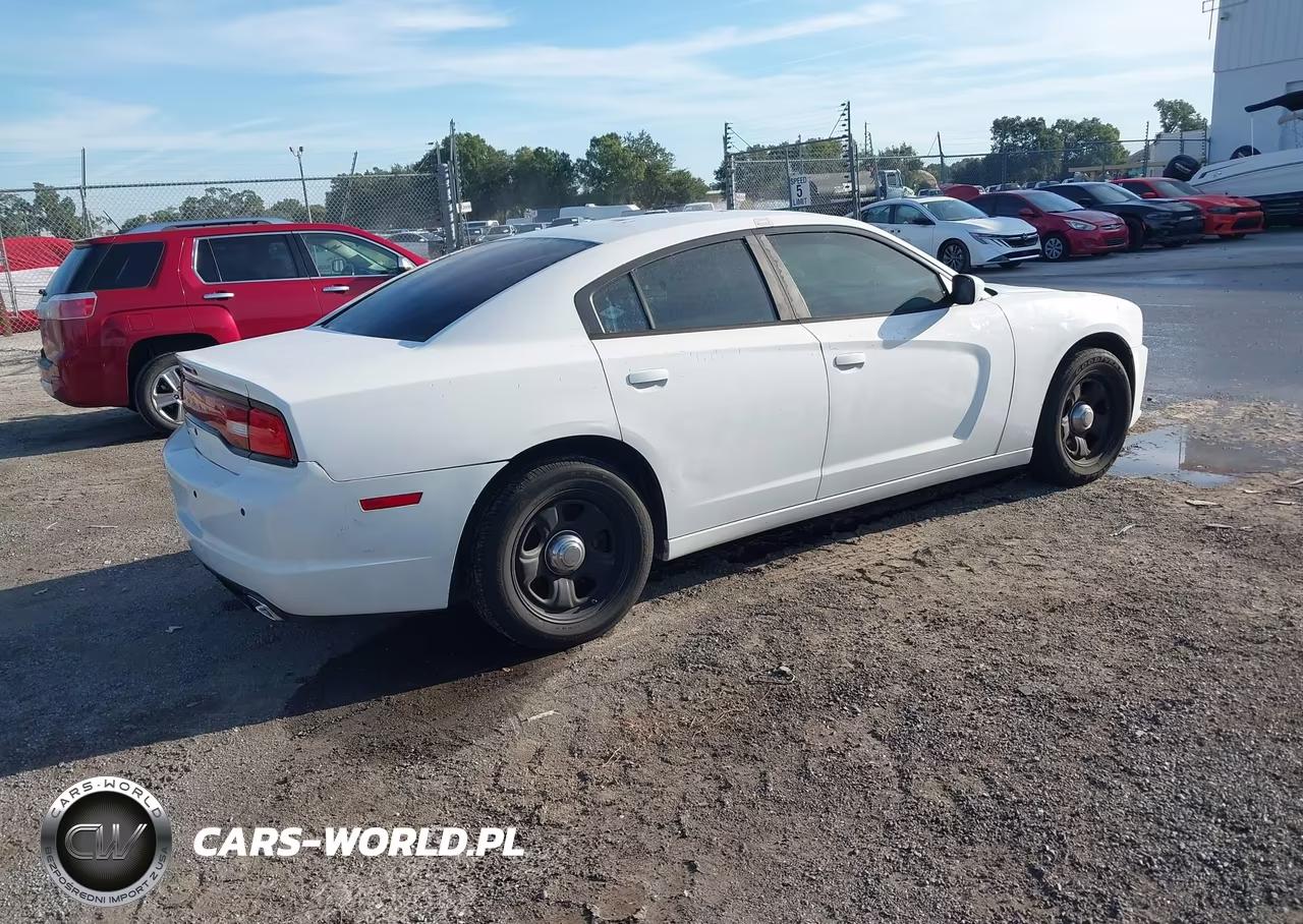 2011 Dodge Charger Police VIN:2B3CL1CT9BH545839 - 4