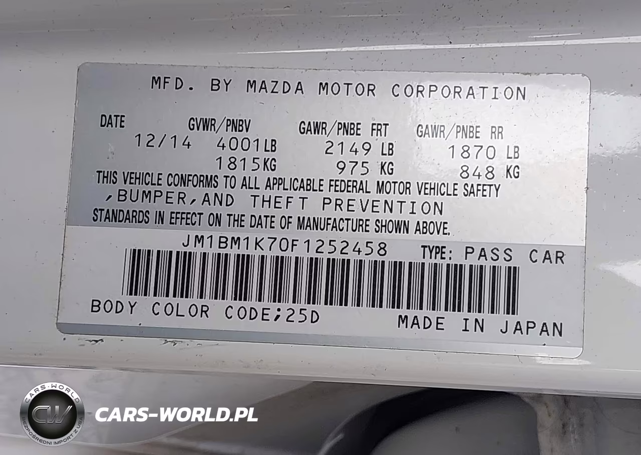 2015 Mazda Mazda3 I Sport VIN:JM1BM1K70F1252458 - 9
