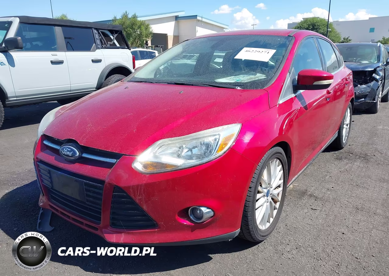 2012 Ford Focus Sel VIN:1FAHP3M20CL415744 - 2
