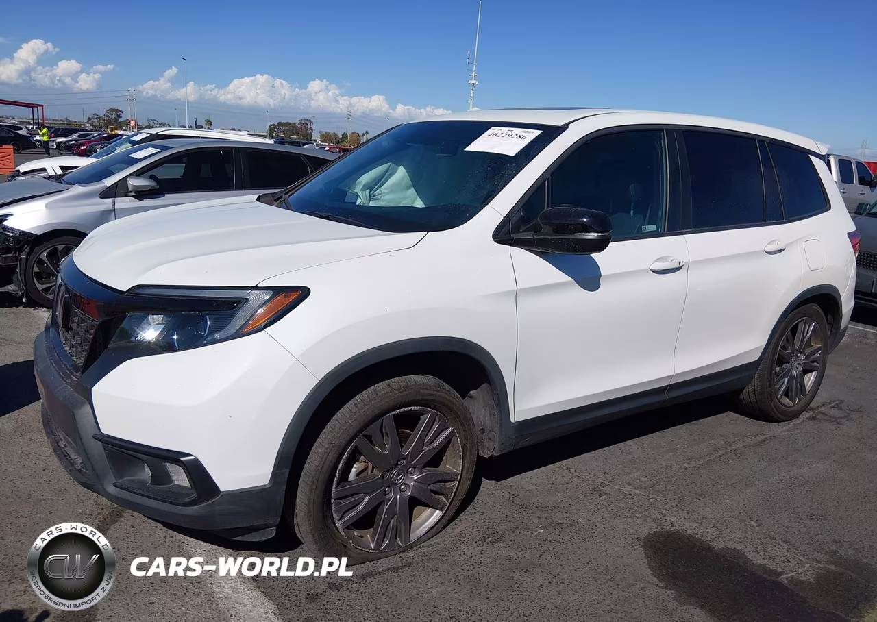 2019 Honda Passport Ex-L VIN:5FNYF7H59KB009469 - 2