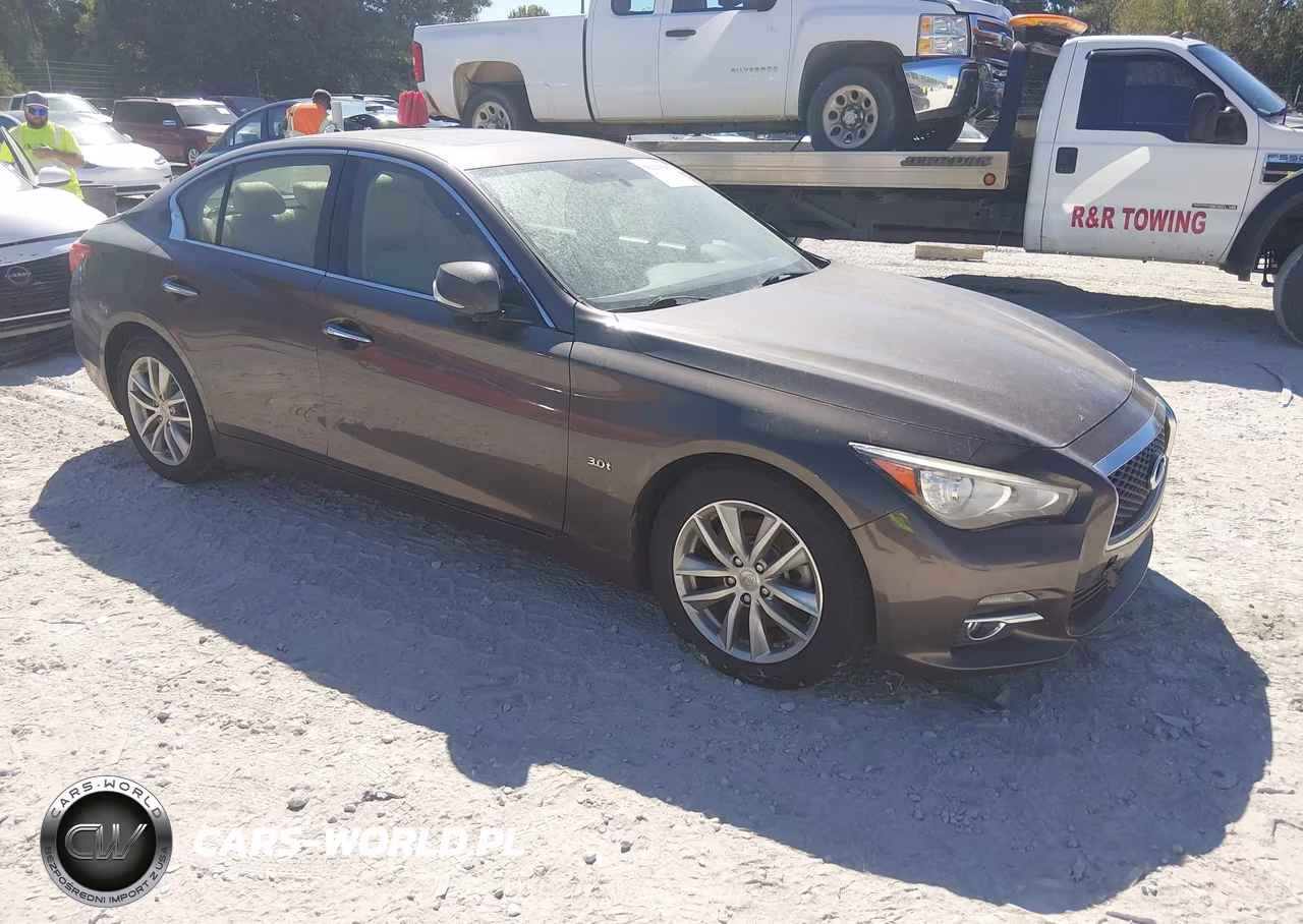 2017 Infiniti Q50 3.0T Premium VIN:JN1EV7ARXHM830182 - 1