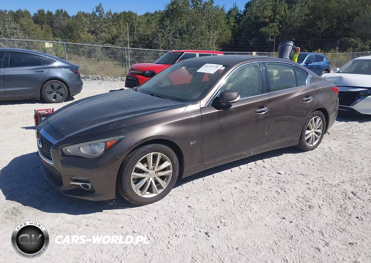 2017 Infiniti Q50 3.0T Premium VIN:JN1EV7ARXHM830182 - 2