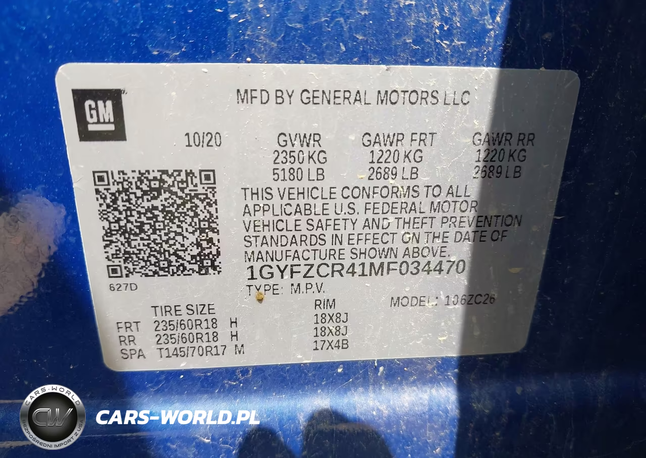 2021 Cadillac Xt4 Fwd Premium Luxury VIN:1GYFZCR41MF034470 - 9
