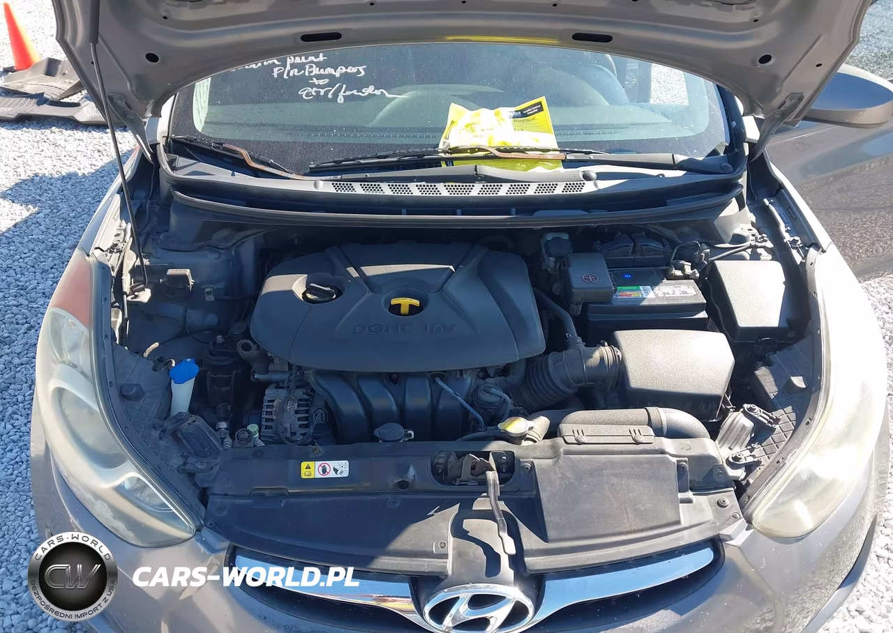 2013 Hyundai Elantra Gls VIN:5NPDH4AE8DH190411 - 10