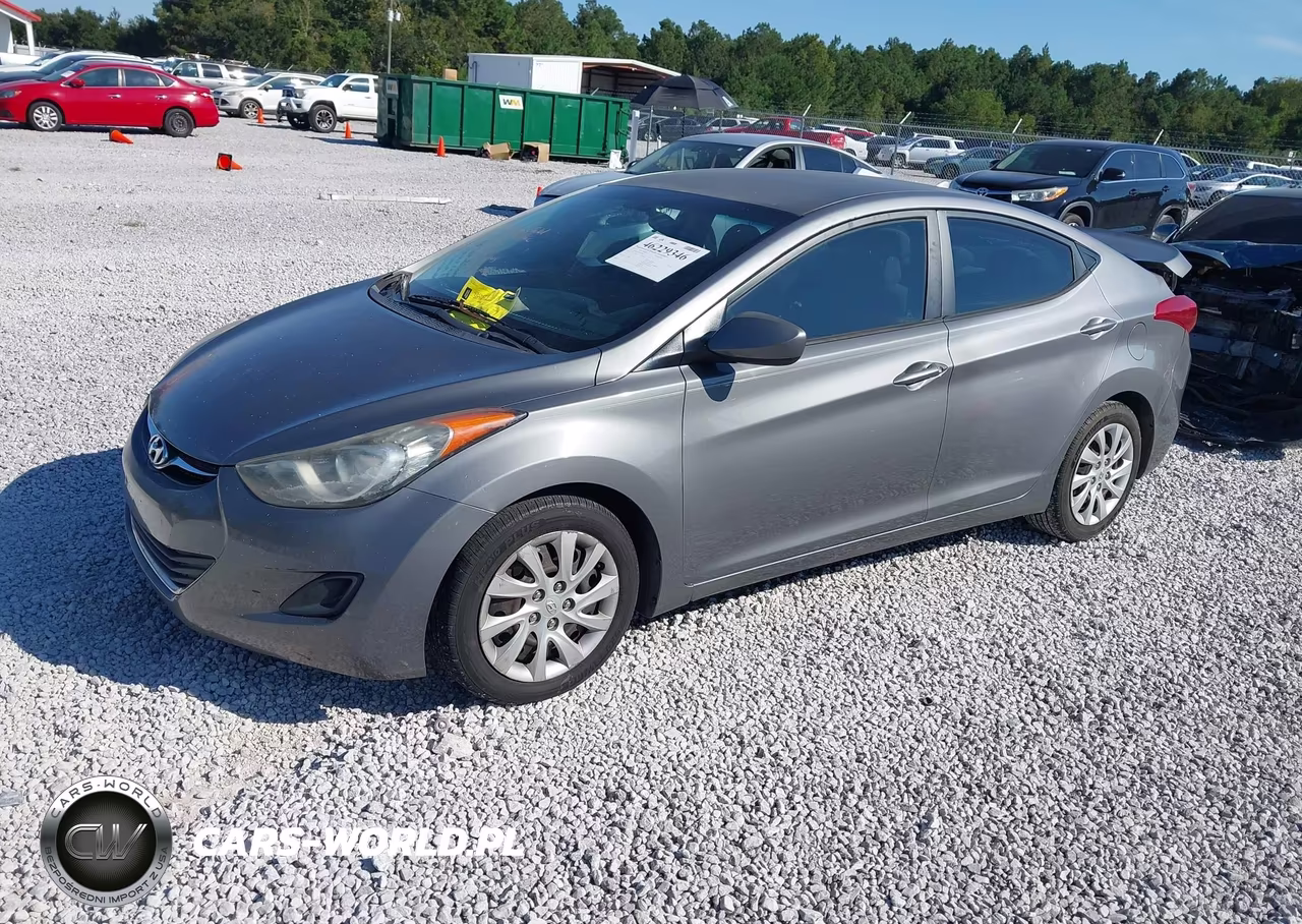 2013 Hyundai Elantra Gls VIN:5NPDH4AE8DH190411 - 2