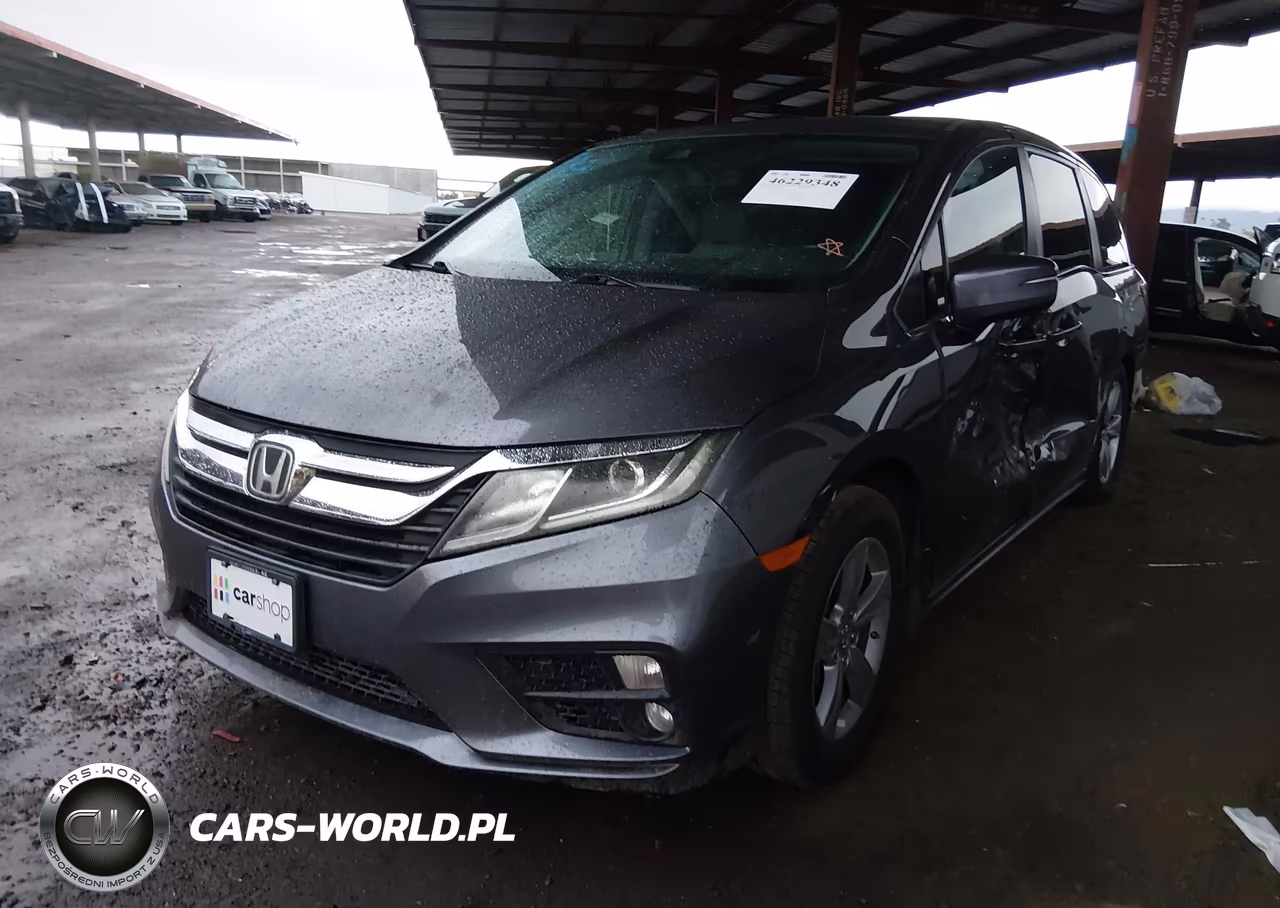 2020 Honda Odyssey Ex-L-Ex-L W-Navi Res VIN:5FNRL6H75LB047422 - 2