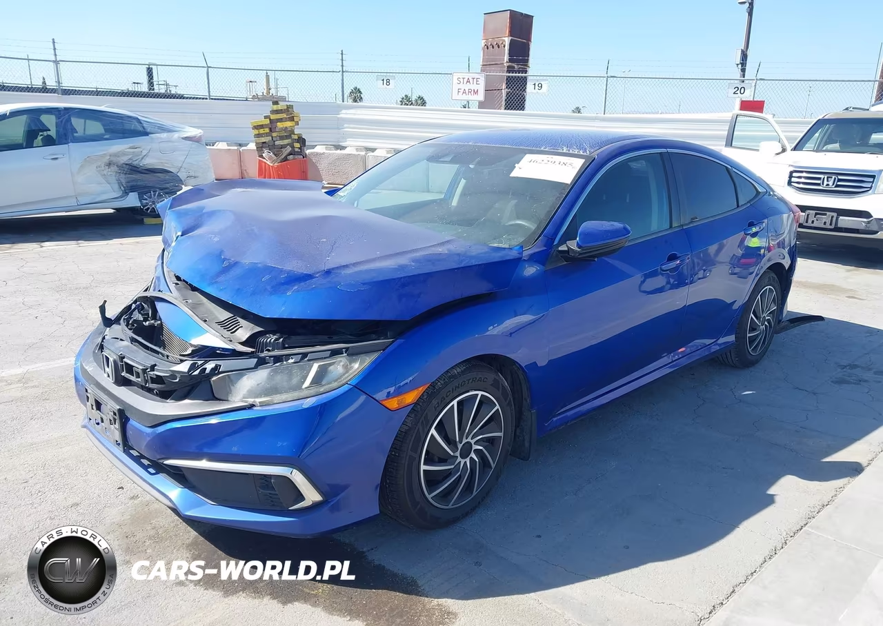 2019 Honda Civic Lx VIN:2HGFC2F65KH531591 - 2