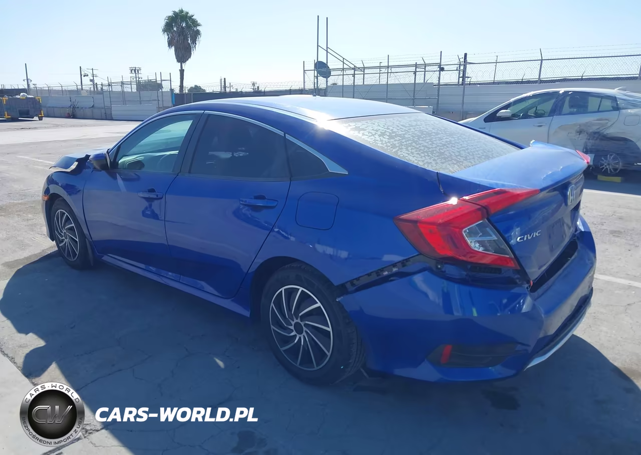 2019 Honda Civic Lx VIN:2HGFC2F65KH531591 - 3