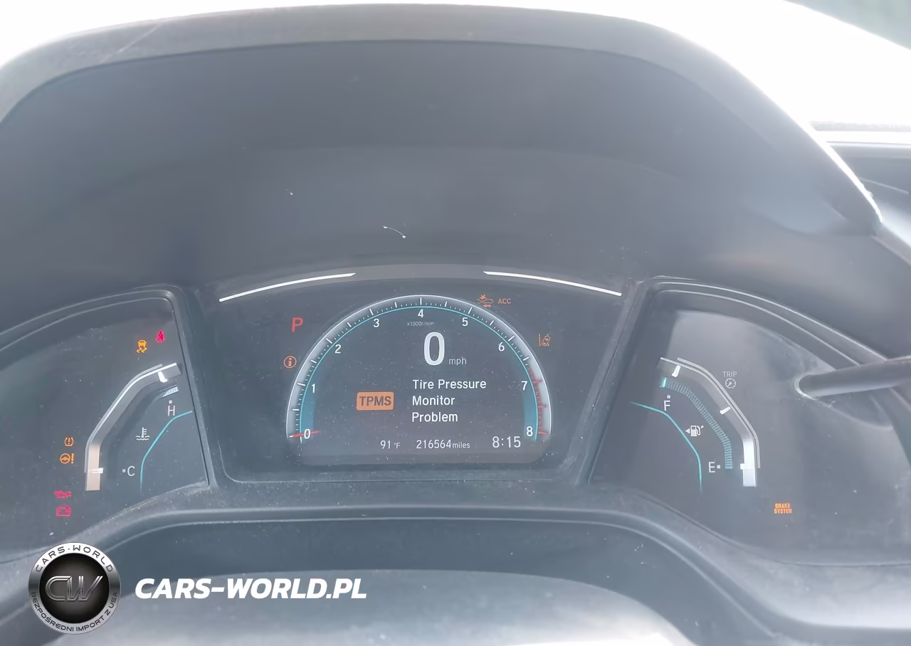 2019 Honda Civic Lx VIN:2HGFC2F65KH531591 - 7