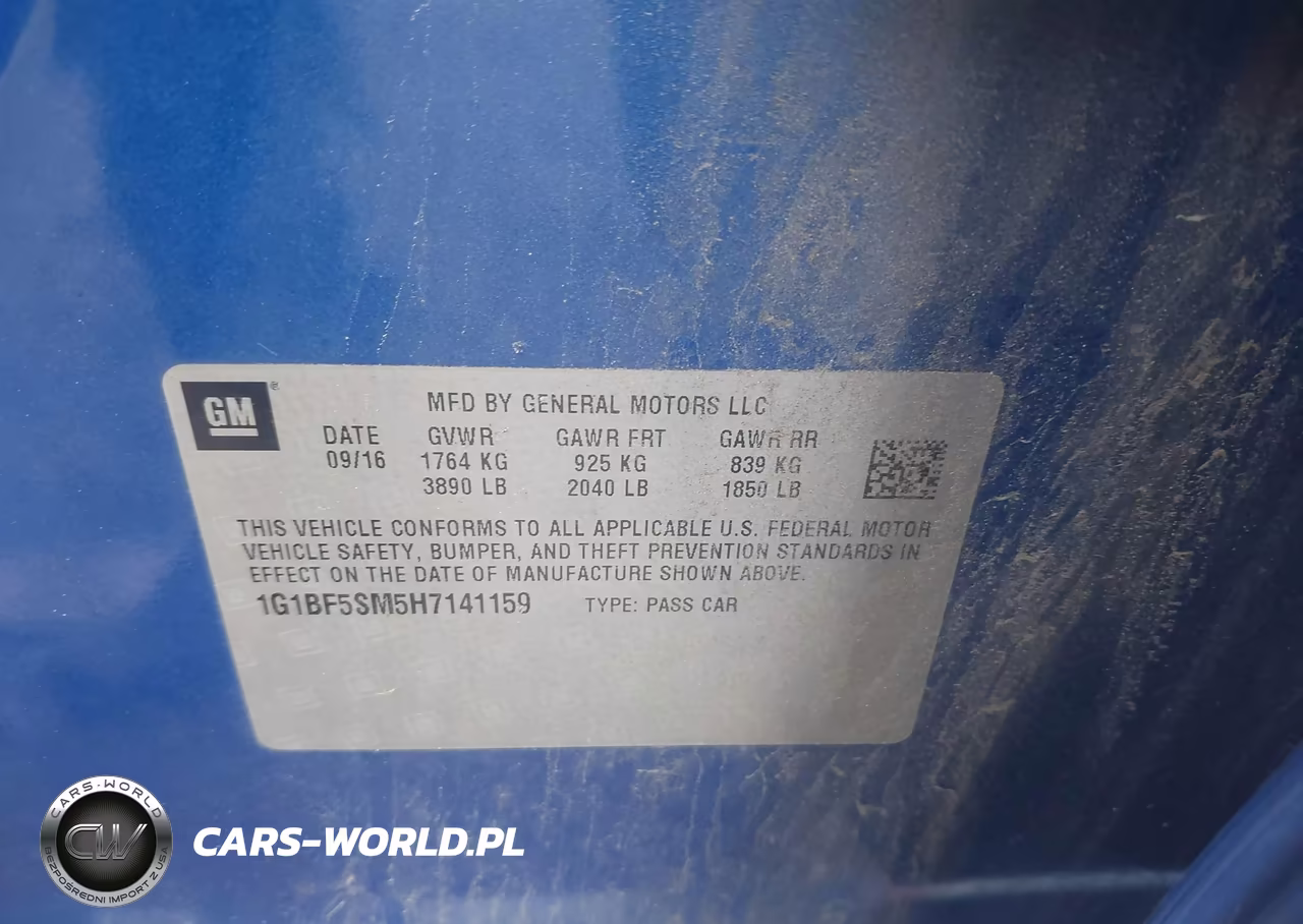 2017 Chevrolet Cruze Premier Auto VIN:1G1BF5SM5H7141159 - 9