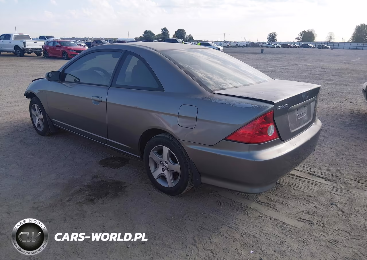 2004 Honda Civic Ex VIN:1HGEM219X4L058125 - 3