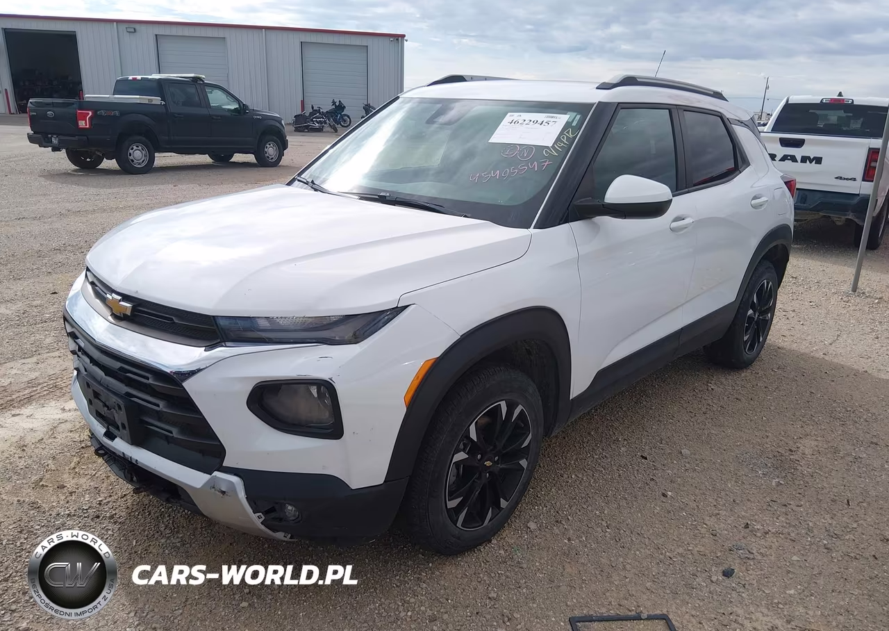 2022 Chevrolet Trailblazer Awd Lt VIN:KL79MRSL7NB024456 - 2