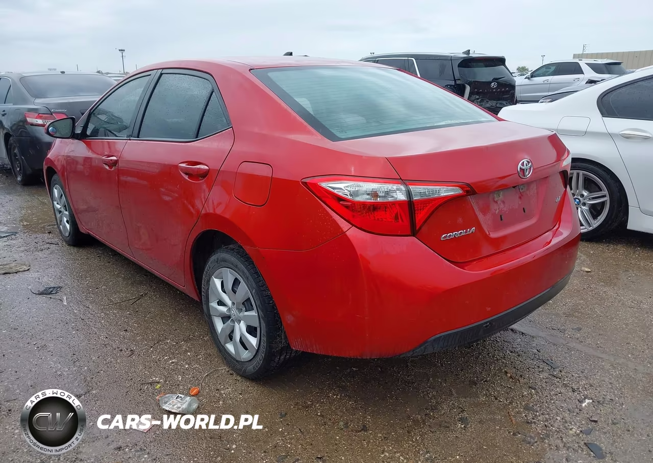 2016 Toyota Corolla Le VIN:5YFBURHE9GP411897 - 3