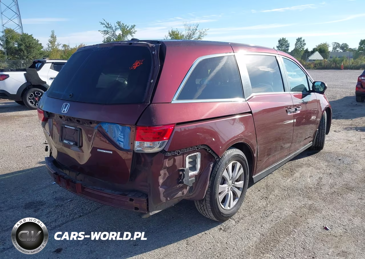 2016 Honda Odyssey Se VIN:5FNRL5H33GB075877 - 4