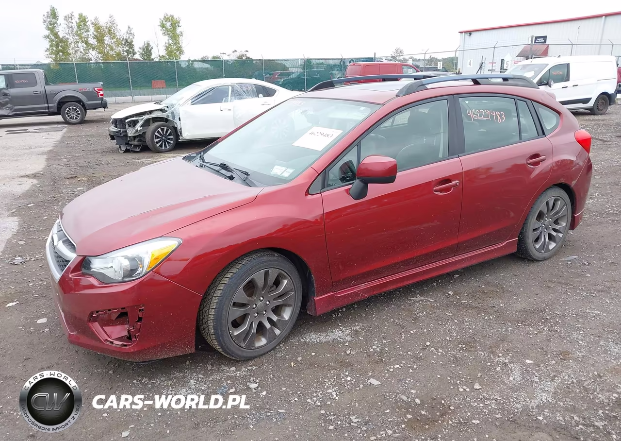 2012 Subaru Impreza 2.0I Sport Limited VIN:JF1GPAS6XCH205516 - 2