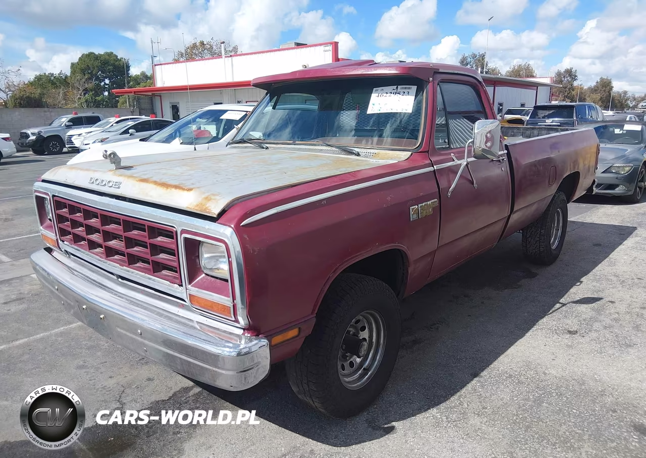 1985 Dodge W-Series W100-W150 VIN:1B7HW14T0FS596915 - 2