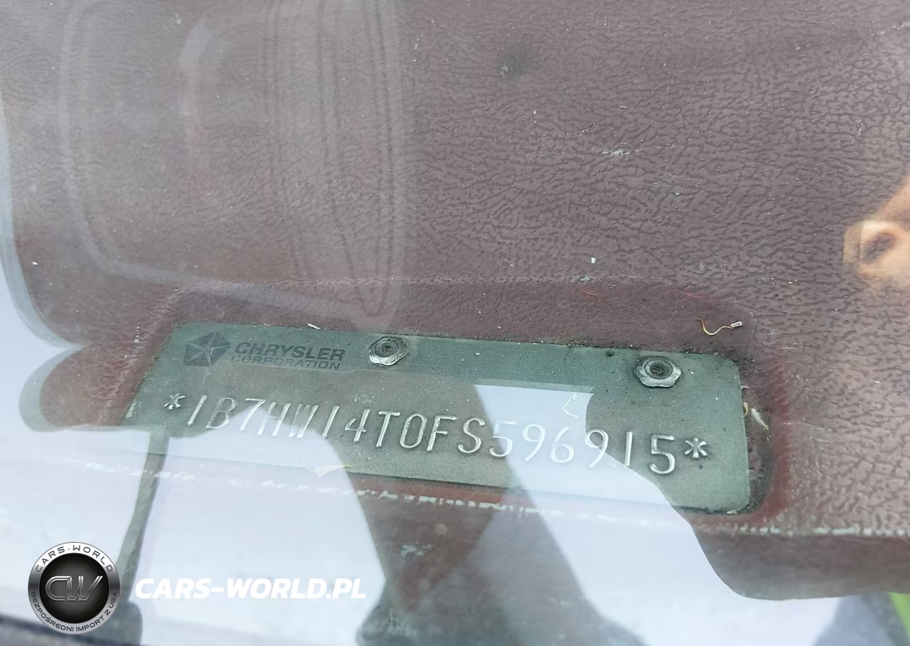 1985 Dodge W-Series W100-W150 VIN:1B7HW14T0FS596915 - 9