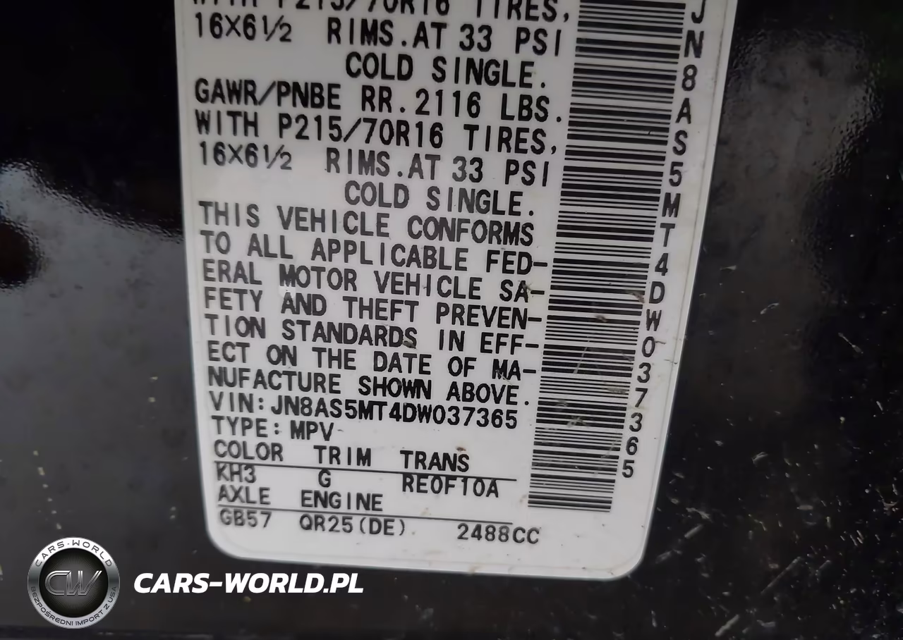 2013 Nissan Rogue S VIN:JN8AS5MT4DW037365 - 9