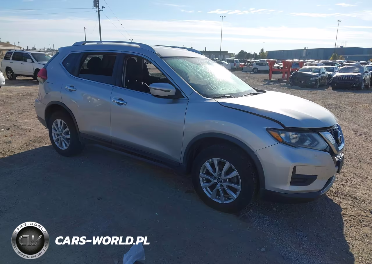 2017 Nissan Rogue Sv VIN:KNMAT2MV0HP542506 - 1