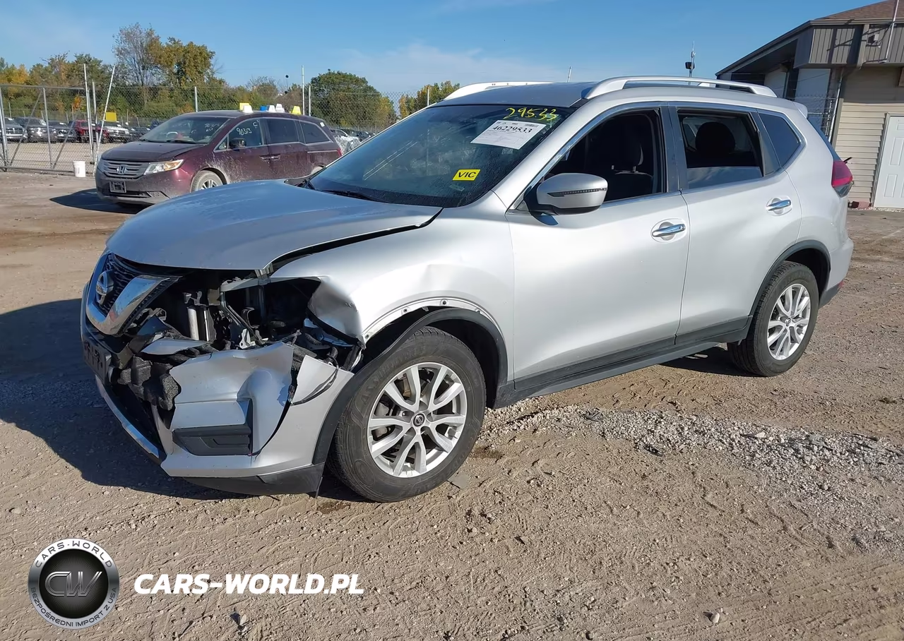 2017 Nissan Rogue Sv VIN:KNMAT2MV0HP542506 - 2