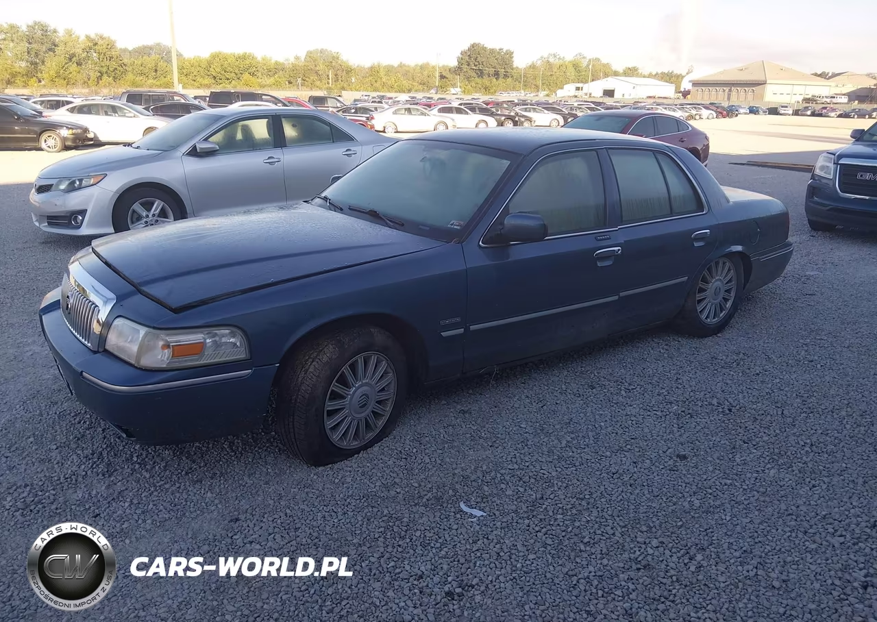 2009 Mercury Grand Marquis Ls (Fleet Only) VIN:2MEHM75V19X627954 - 2
