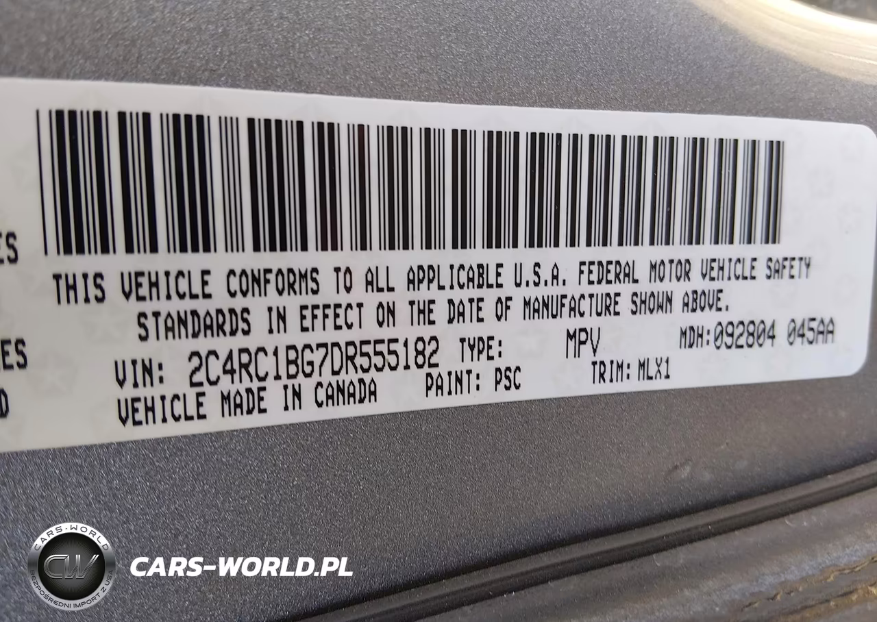 2013 Chrysler Town & Country Touring VIN:2C4RC1BG7DR555182 - 9