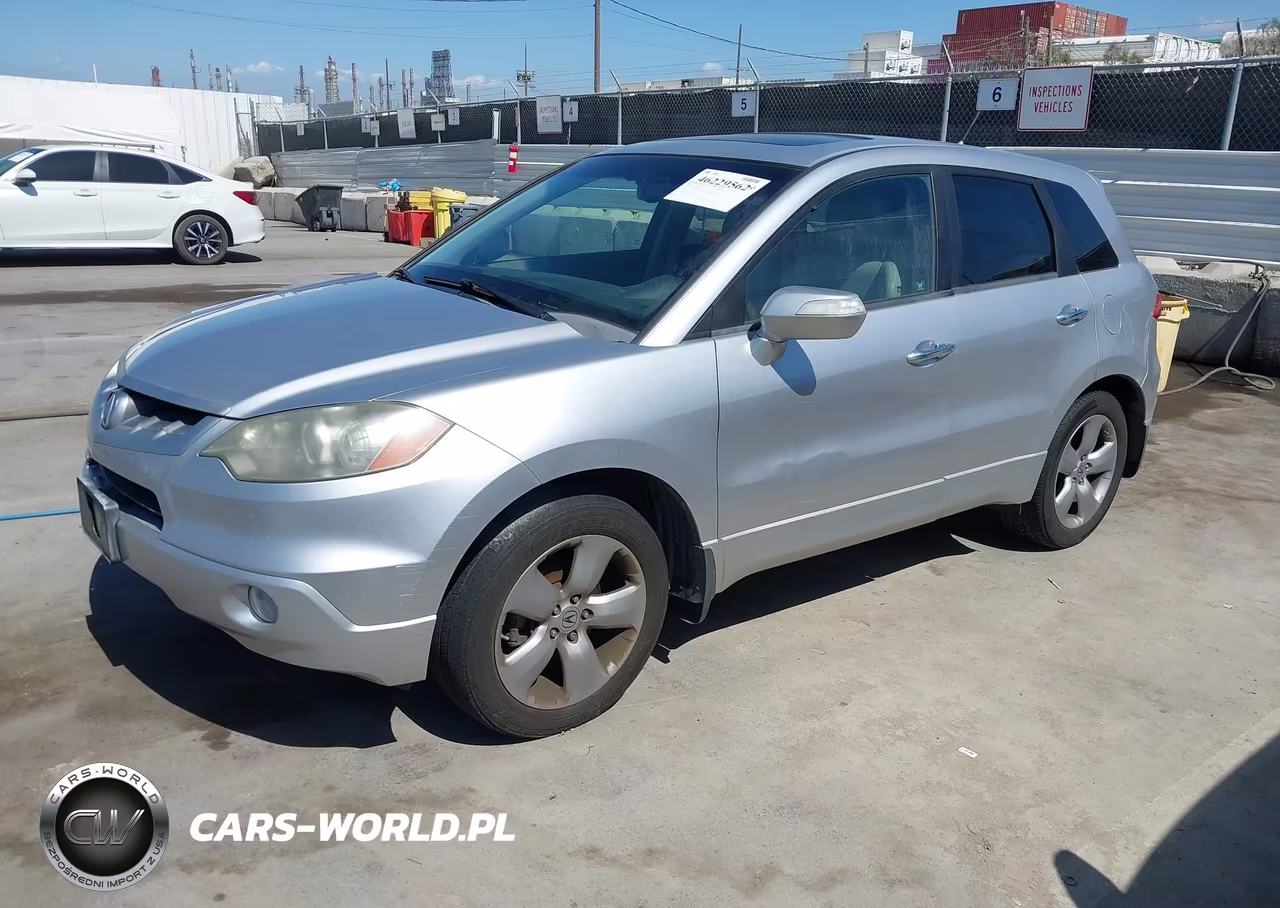 2008 Acura Rdx VIN:5J8TB18568A010827 - 2