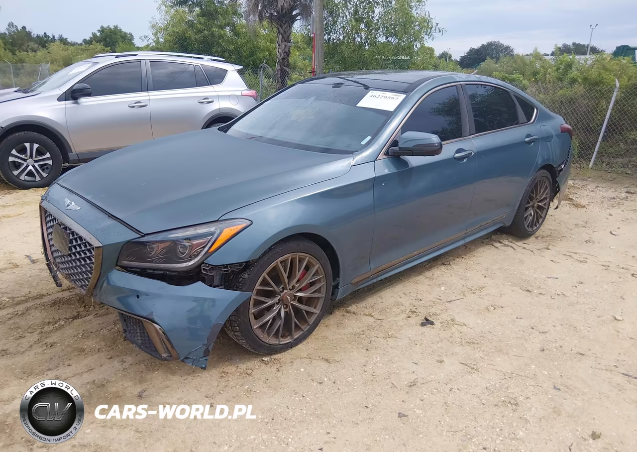 2018 Genesis G80 3.3T Sport VIN:KMHGN4JB3JU248630 - 2