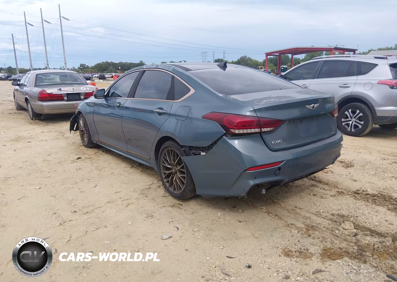 2018 Genesis G80 3.3T Sport VIN:KMHGN4JB3JU248630 - 3