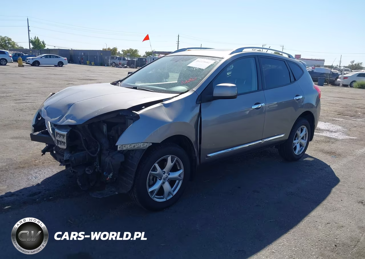2011 Nissan Rogue Sv VIN:JN8AS5MT8BW563186 - 2