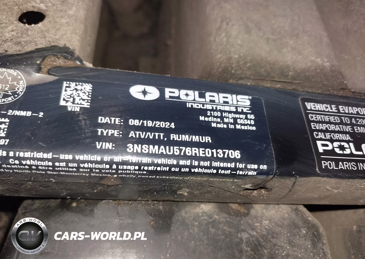 2024 Polaris Ranger Sp 570 Northstar Edition VIN:3NSMAU576RE013706 - 10