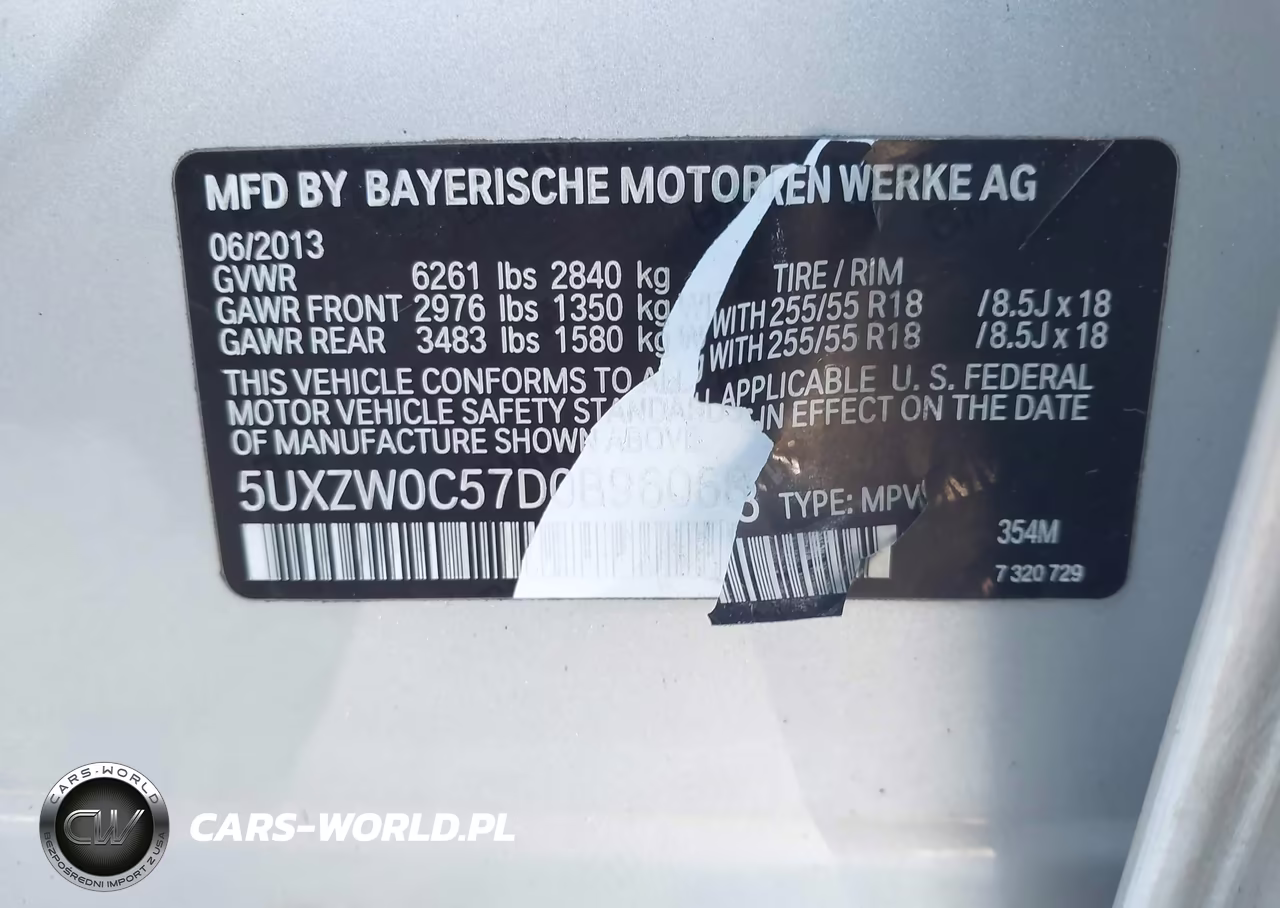 2013 BMW X5 xDrive35D VIN:5UXZW0C57D0B96068 - 9