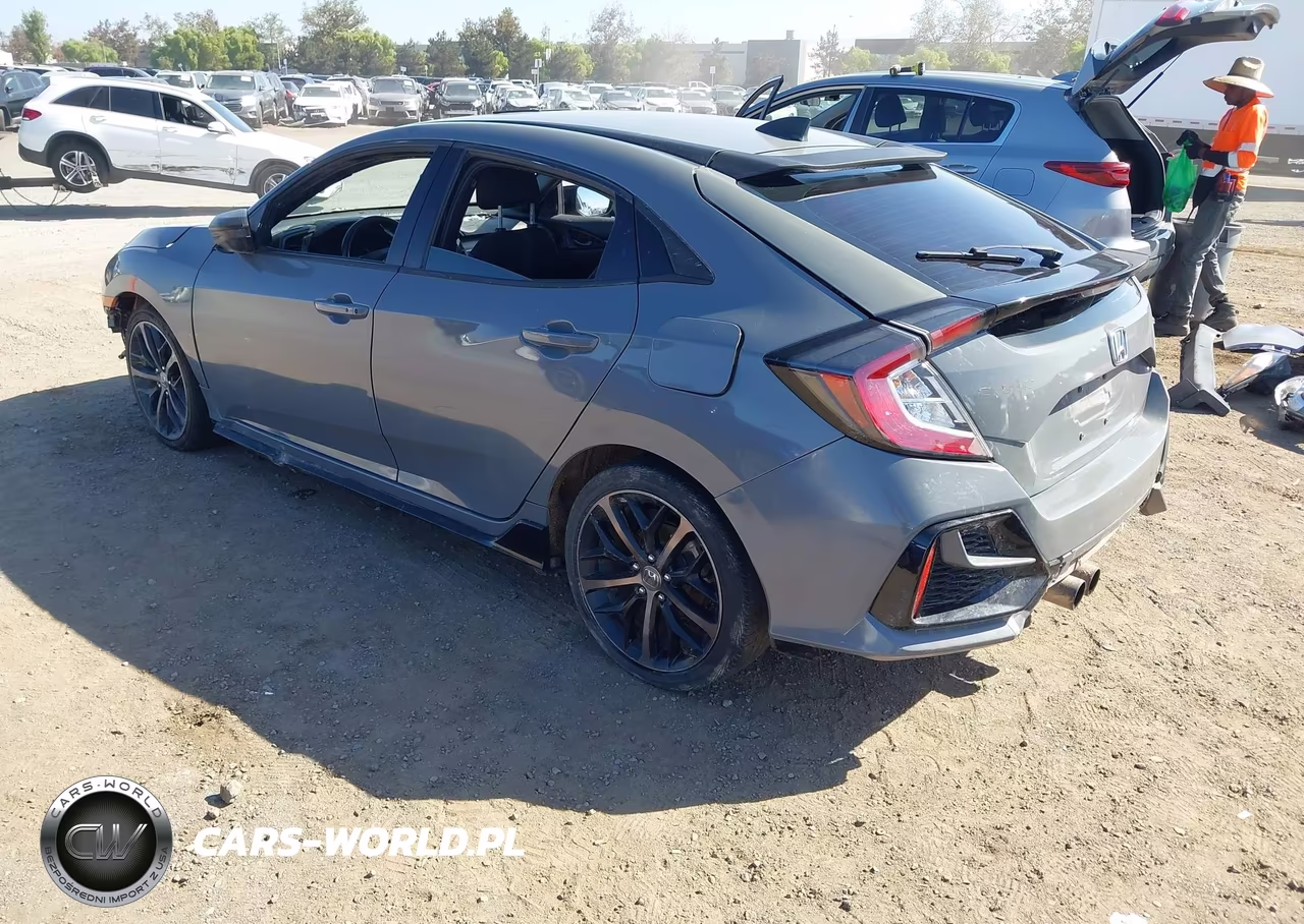 2020 Honda Civic Sport VIN:SHHFK7H40LU419605 - 3