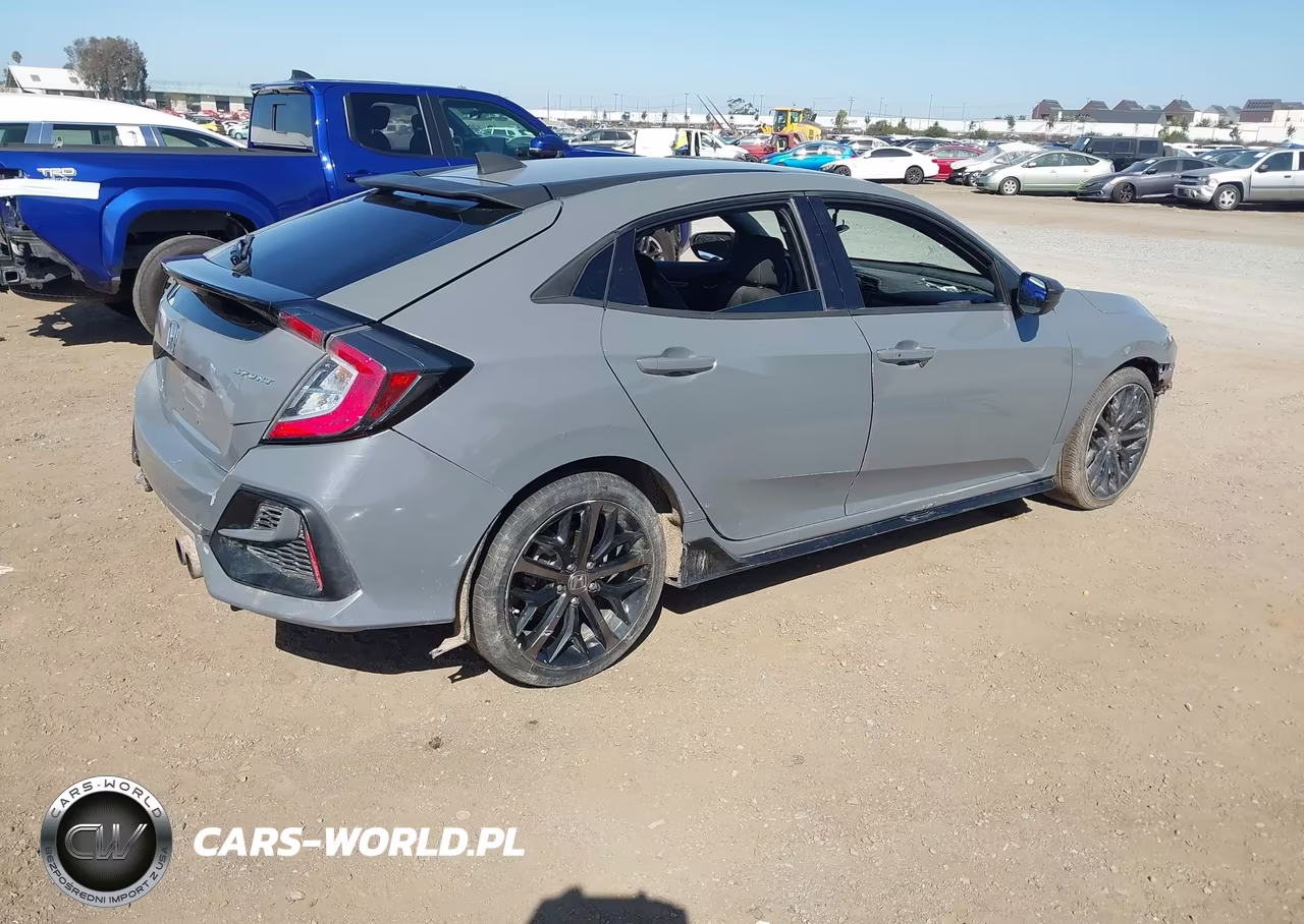 2020 Honda Civic Sport VIN:SHHFK7H40LU419605 - 4