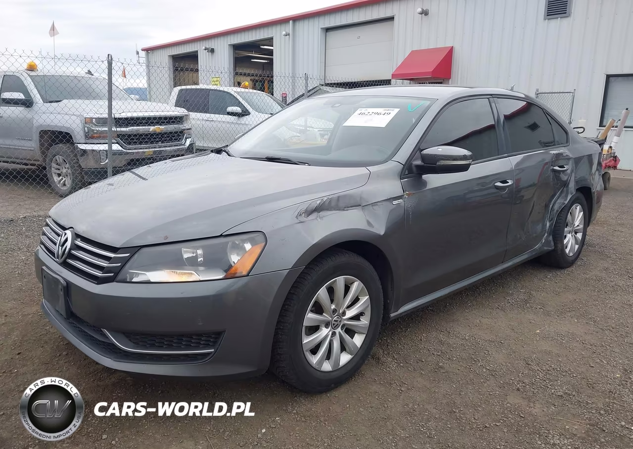 2014 Volkswagen Passat 1.8T Wolfsburg Edition VIN:1VWAT7A37EC114979 - 2