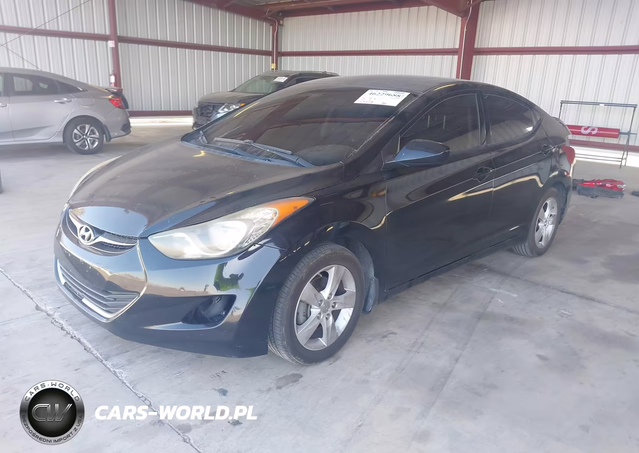 2013 Hyundai Elantra Gls VIN:KMHDH4AE9DU954736 - 2
