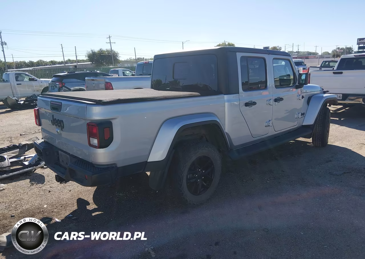 2022 Jeep Gladiator Altitude 4X4 VIN:1C6HJTAGXNL142883 - 4