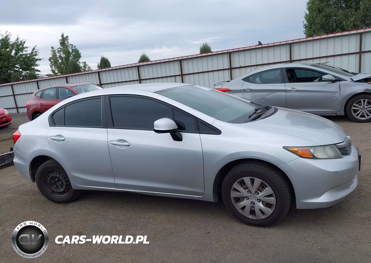 2012 Honda Civic Lx VIN:2HGFB2F57CH520944 - 13