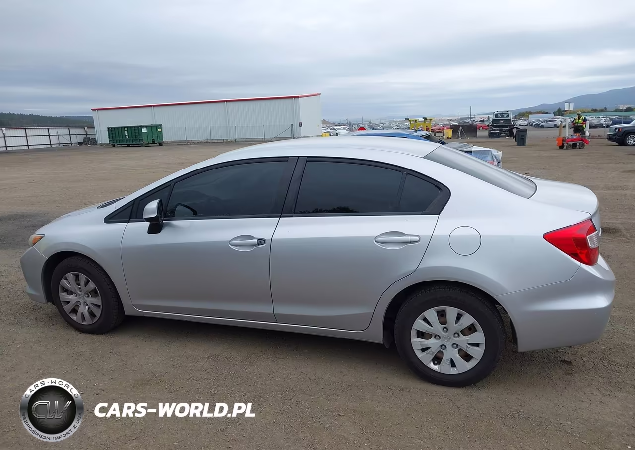 2012 Honda Civic Lx VIN:2HGFB2F57CH520944 - 14