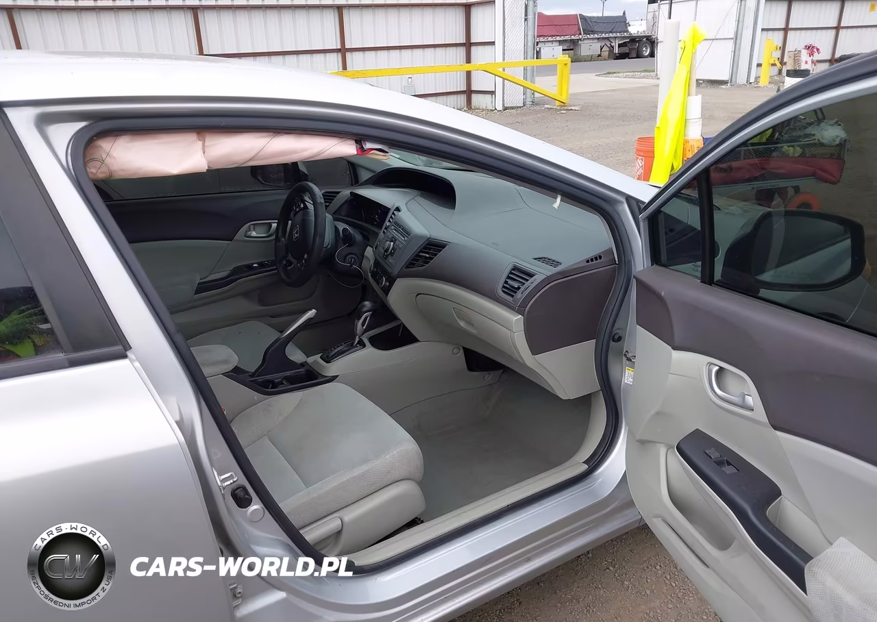 2012 Honda Civic Lx VIN:2HGFB2F57CH520944 - 5
