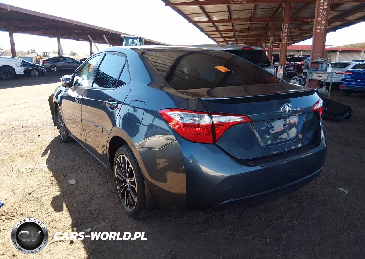 2015 Toyota Corolla S Plus VIN:2T1BURHE2FC386114 - 3
