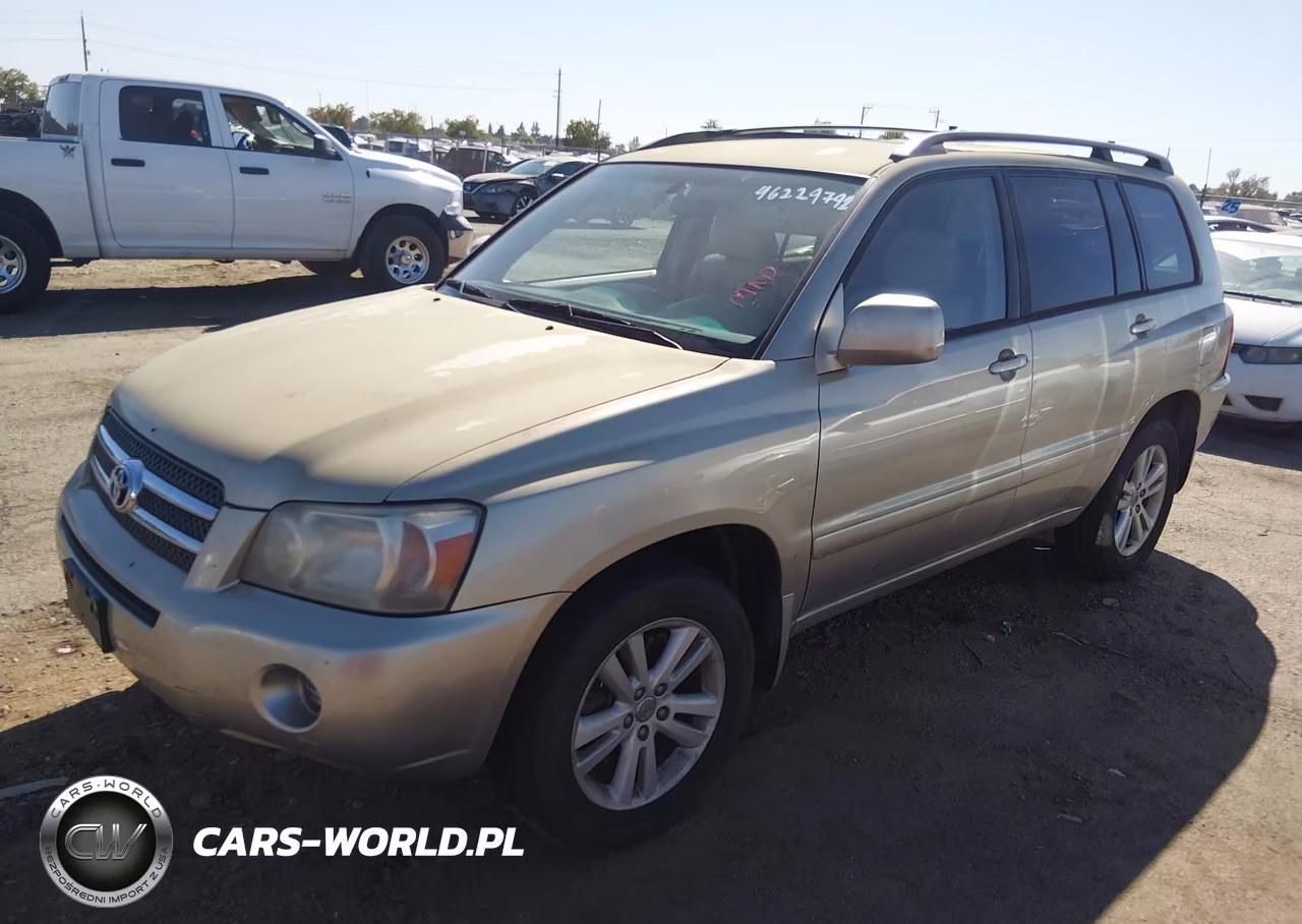 2006 Toyota Highlander Hybrid V6 VIN:JTEDW21A460008416 - 2