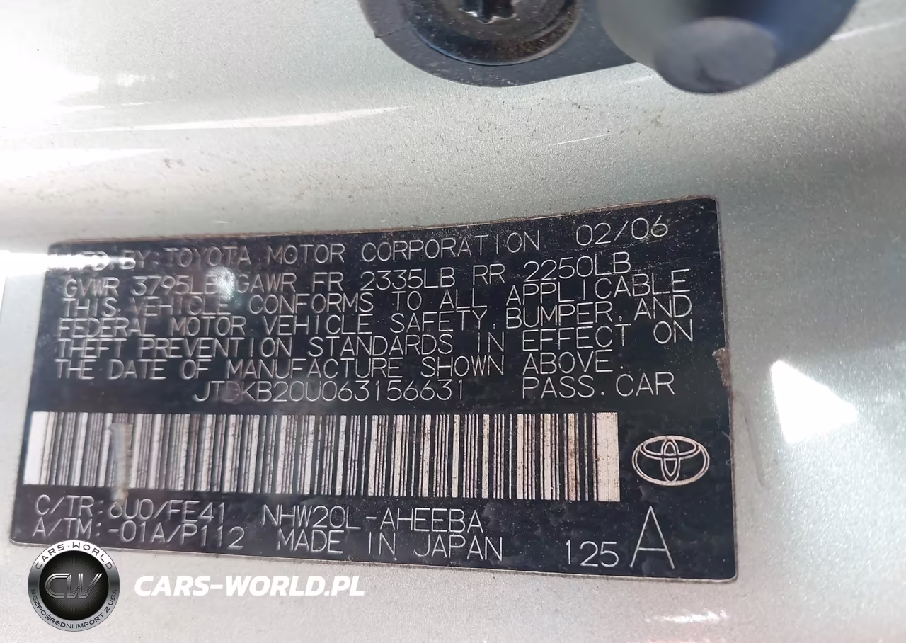 2006 Toyota Prius VIN:JTDKB20U063156631 - 9