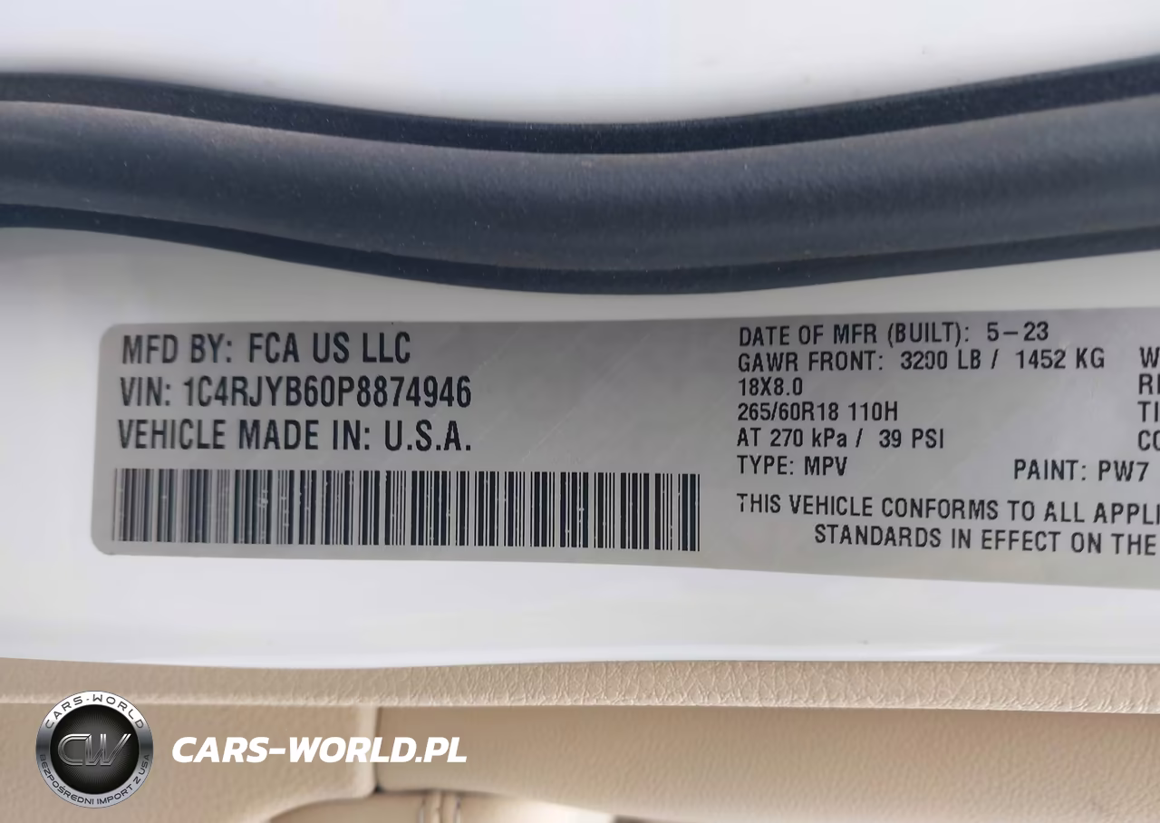 2023 Jeep Grand Cherokee 4Xe VIN:1C4RJYB60P8874946 - 9