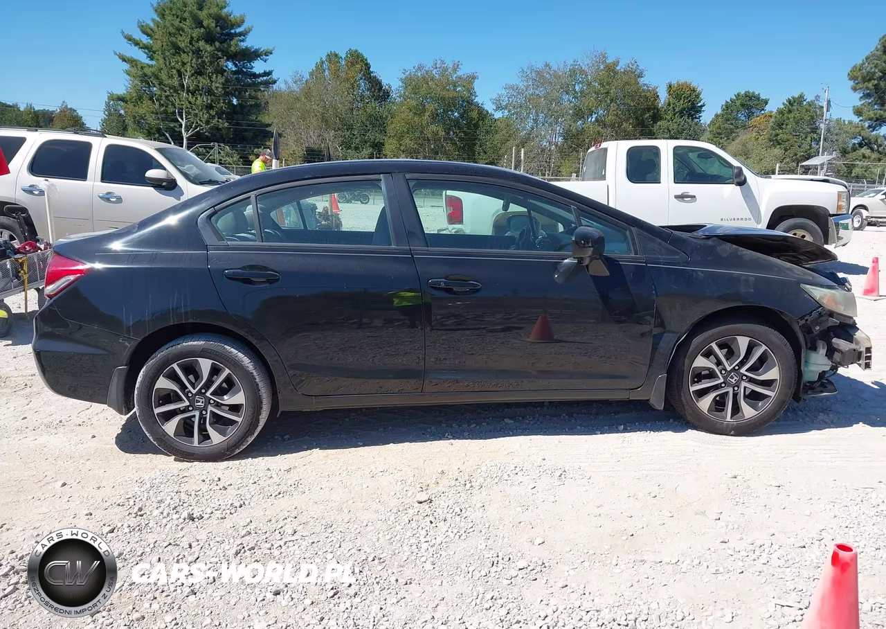 2015 Honda Civic Ex VIN:2HGFB2F8XFH506860 - 13