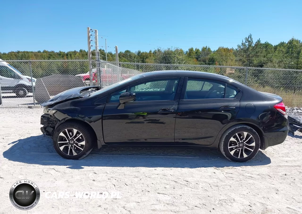 2015 Honda Civic Ex VIN:2HGFB2F8XFH506860 - 14