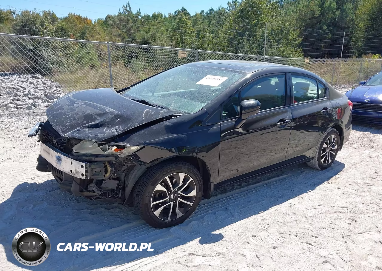 2015 Honda Civic Ex VIN:2HGFB2F8XFH506860 - 2