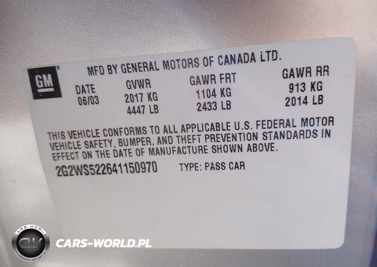 2004 Pontiac Grand Prix Gt2 VIN:2G2WS522641150970 - 9