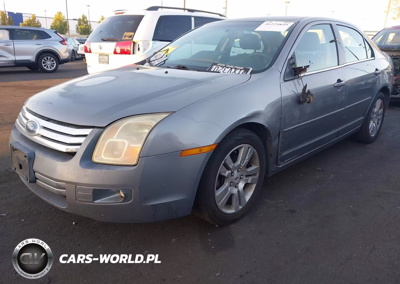 2007 Ford Fusion Sel VIN:3FAHP08127R261982 - 2