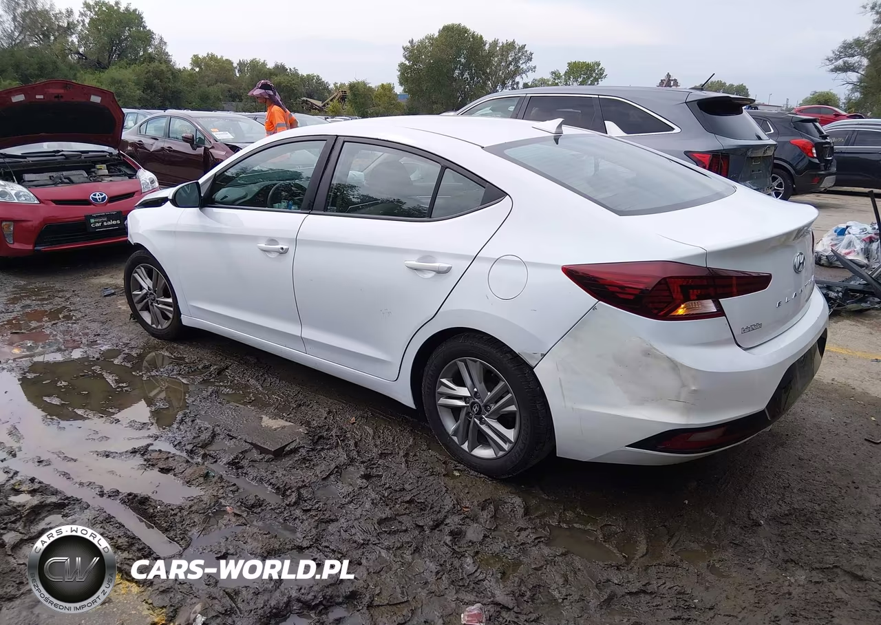 2019 Hyundai Elantra Sel VIN:5NPD84LF4KH429570 - 3